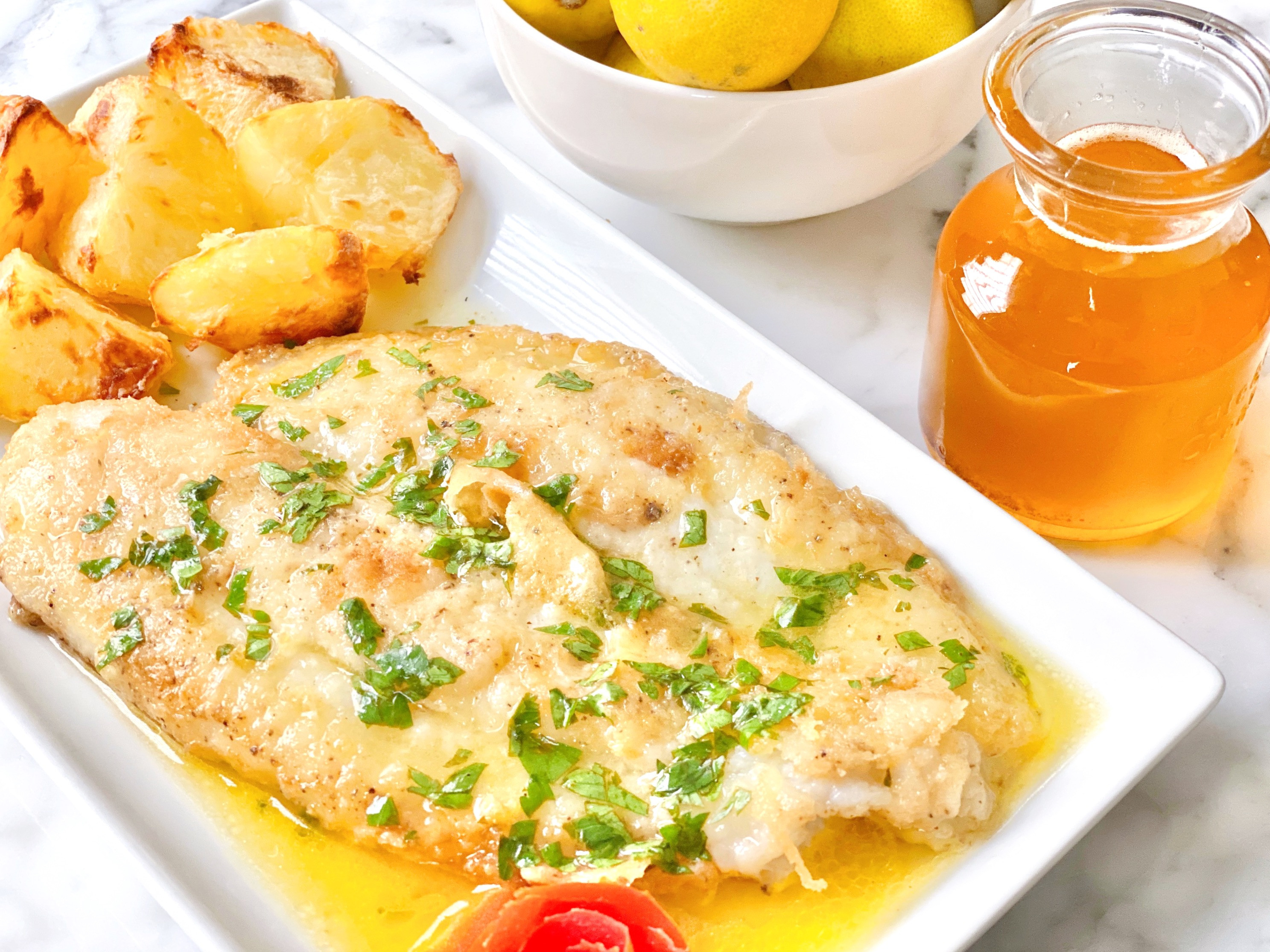 Fish with Browned Butter Sauce Recipe